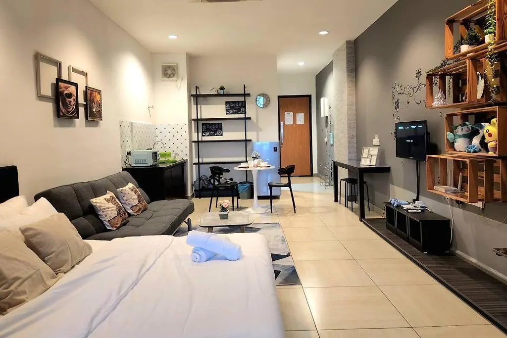 Apartment Ipoh City Centre 八角楼 Octagon Homestay - 2 Mins Walking To Famous Food & 15 Mins To Old Town Ipoh By Happy Homestay